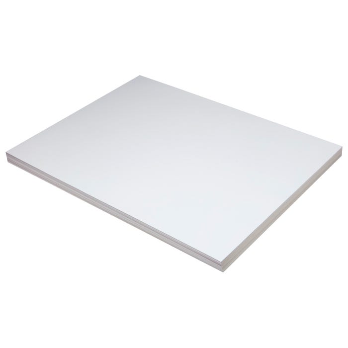 Pacon Medium Weight Tagboard, 18 x 24 Inches, 9 Pt, White, Pack of 100