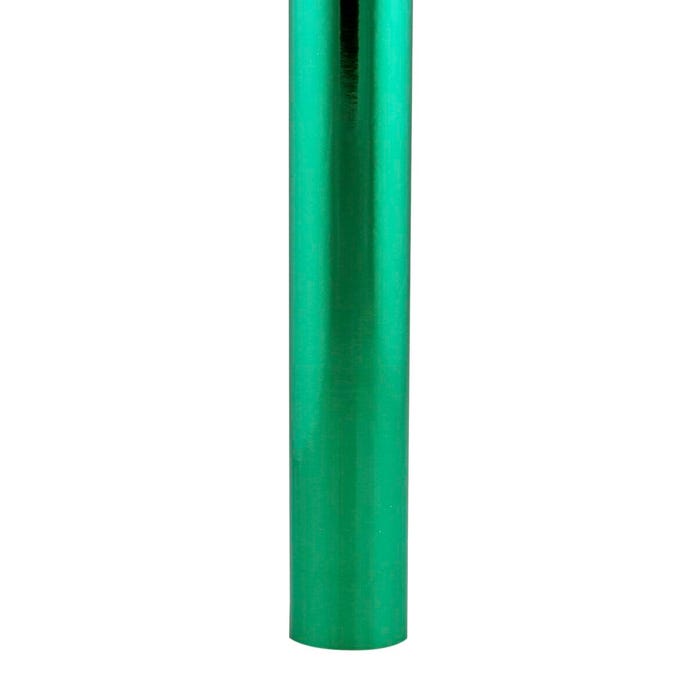 Hygloss Colored Metallic Foil Roll, 26 Inch x 25 Feet, Green