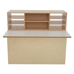 Childcraft Writing Center, 36-1/4 x 40-3/4 x 32 Inches, Item Number 071978