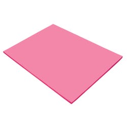 Tru-Ray Sulphite Construction Paper, 18 x 24 Inches, Shocking Pink, 50 Sheets, Item Number 055245