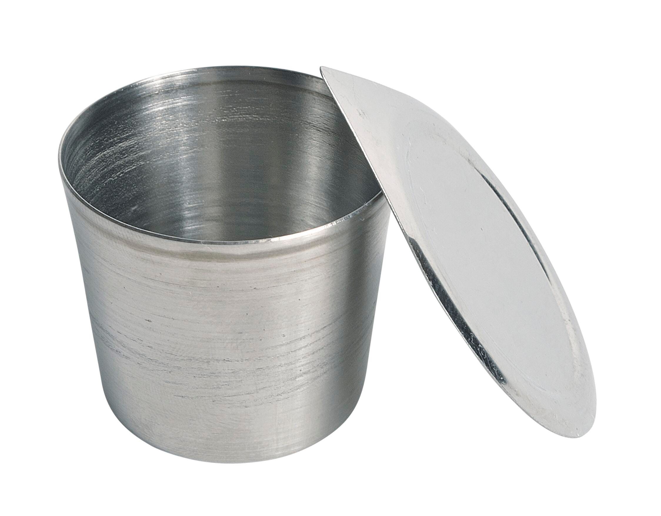 United Scientific Crucible, 50 mL, Stainless Steel 1488782
