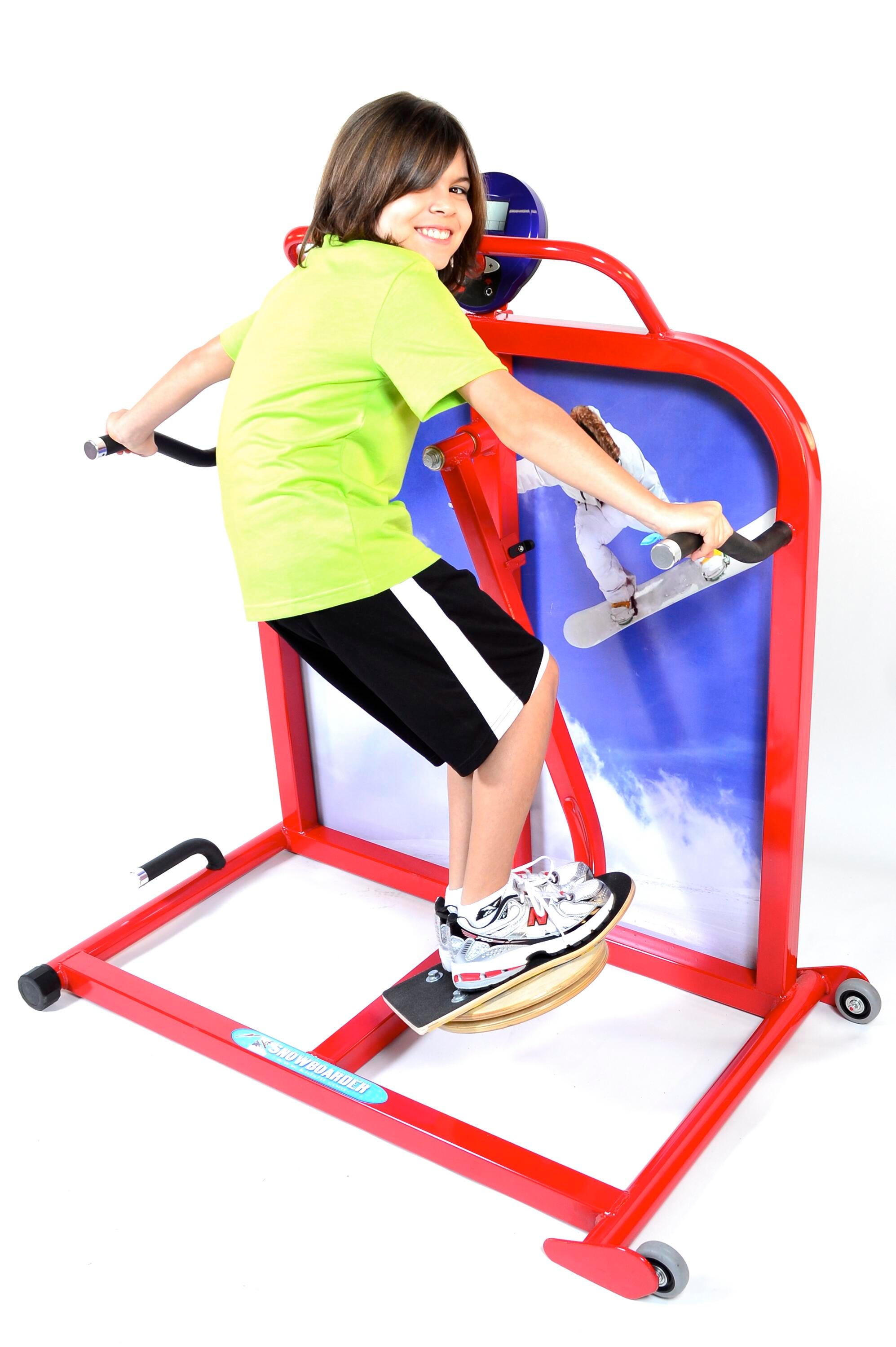 Image for KidsFit Cardio Snowboarder, Elementary, Ages 8 to 10 from School Specialty