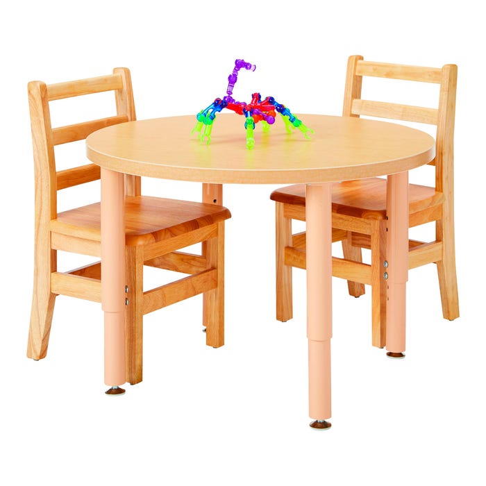 Jonti-Craft Purpose Plus Round Table, 30 Round x 14 to 24 Inches