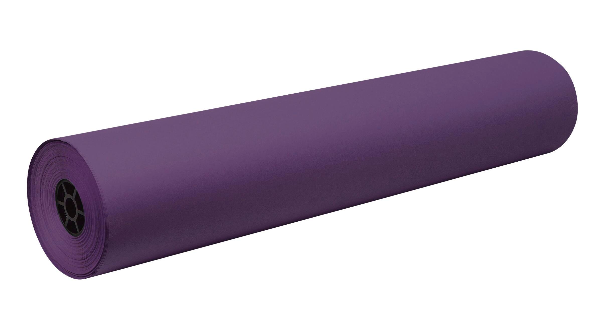 Tru-Ray Art Roll, 36 Inches x 500 Feet, 76 lb, Purple 2041537