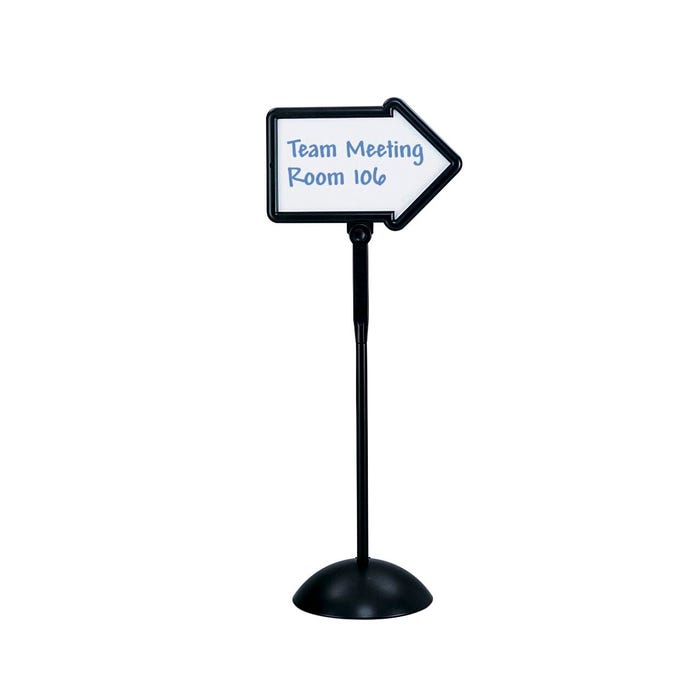 Safco Write Way Markerboard Arrow Floor Sign, 25-1/2 x 65 Inches