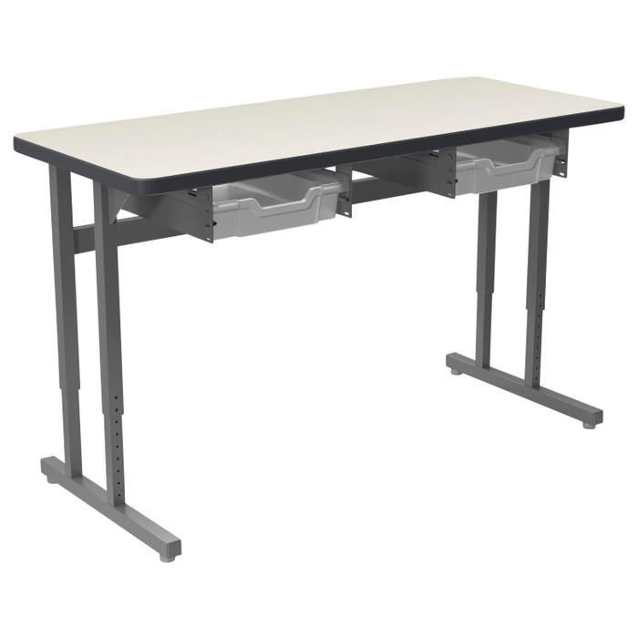 Classroom Select Advocate Pedestal Leg Two Student Desk