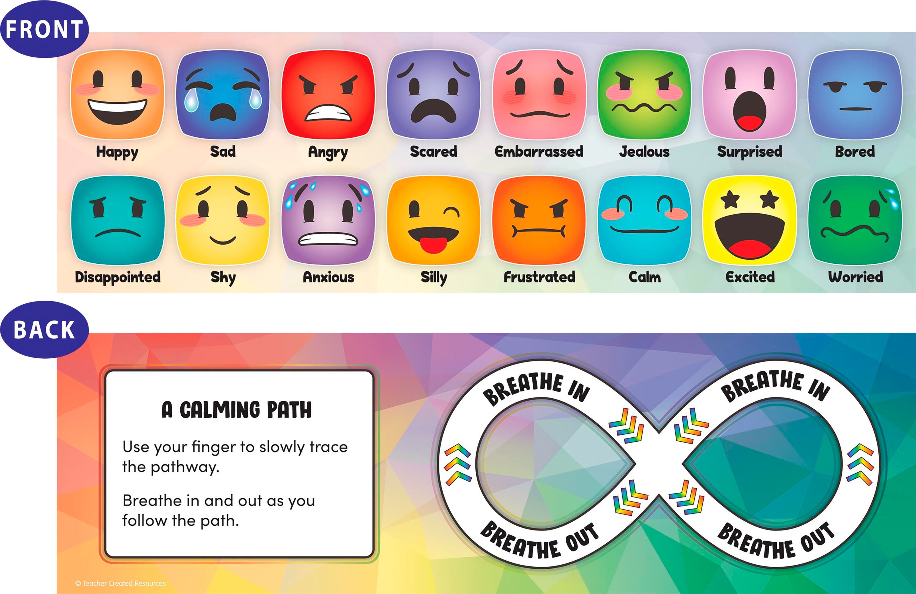 Teacher Created Resources Social-Emotional Mood Meters, 36 Pack 2132352