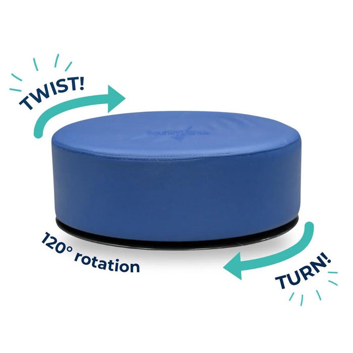 Bouncyband Soft-Twisty Floor Seat, 12 Dia x 4 Inches