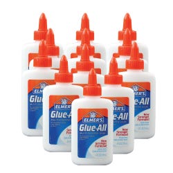Elmer's Glue-All Multipurpose Glue, 4 oz Bottles, Pack of 12