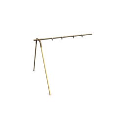 BCI Burke 2-Seat Adder 2-Leg Contemporary Swing, 8 Foot Beam Height, Powder Coated 4001430