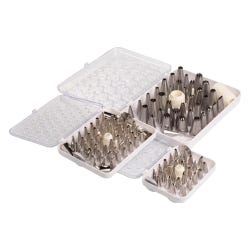 Thermohauser 26-Piece Stainless Steel Pastry Piping Tip Set