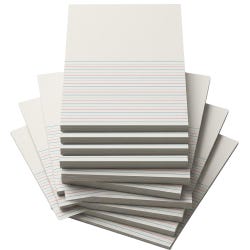 School Smart Storybook Paper, Ruled Short Way, 8-1/2 x 11 Inches, 500 Sheets, Pack of 10