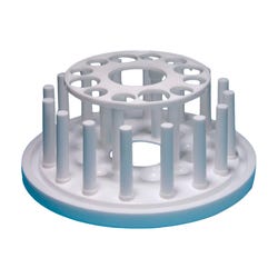 United Scientific Plastic Test Tube Rack, Round, 12 Place