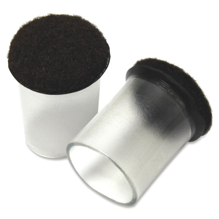 Lorell Clear Sleeve Floor Protectors, 1 1/2 Inches