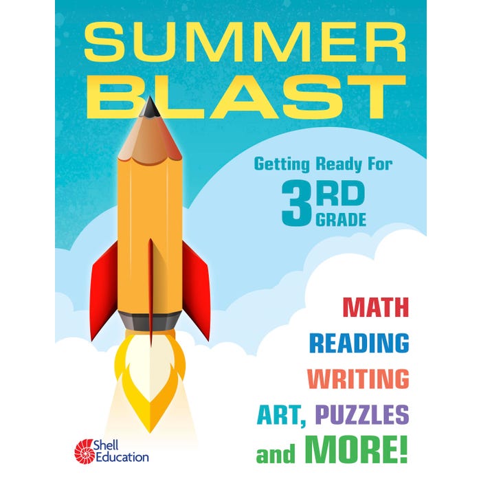 Shell Education Summer Blast: Getting Ready for Third Grade