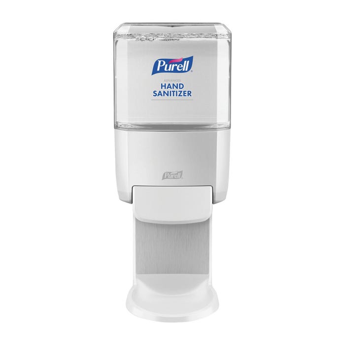 Purell ES4 Hand Sanitizer Dispenser, Push Style, 1200 mL, White