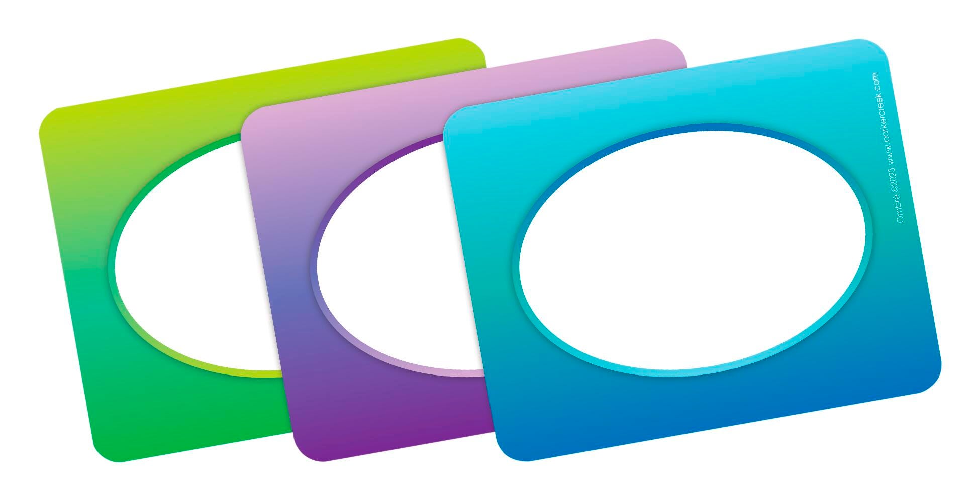 Barker Creek Name Tags, Ombre, 3-1/2 x 2-3/4 Inches, Set of 45, Item Number 2100839