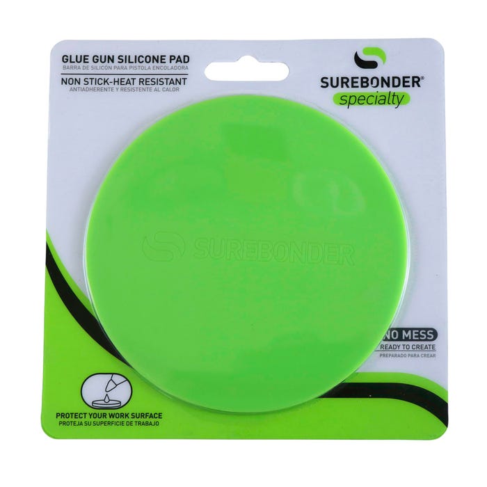 Surebonder Round Glue Gun Pad, 4 Inches, Green
