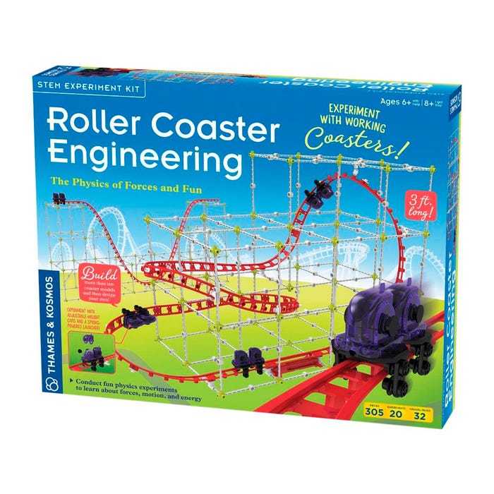 Thames & Kosmos Roller Coaster Engineering