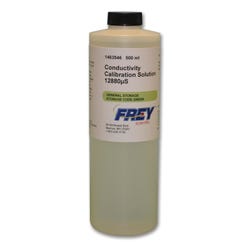 Frey Scientific Conductivity Calibration Solution, 12880uS, 500 mL, Item Number 1463546