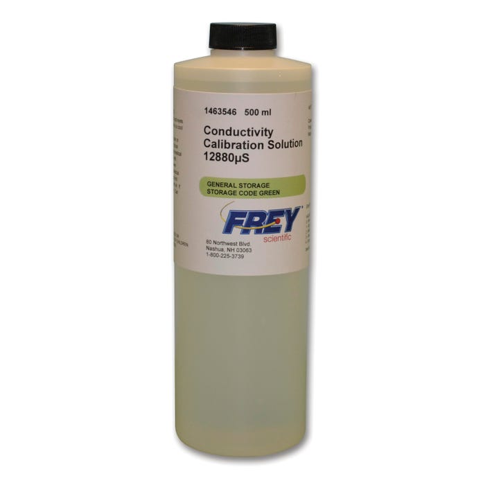 Frey Scientific Conductivity Calibration Solution, 12880uS, 500 mL