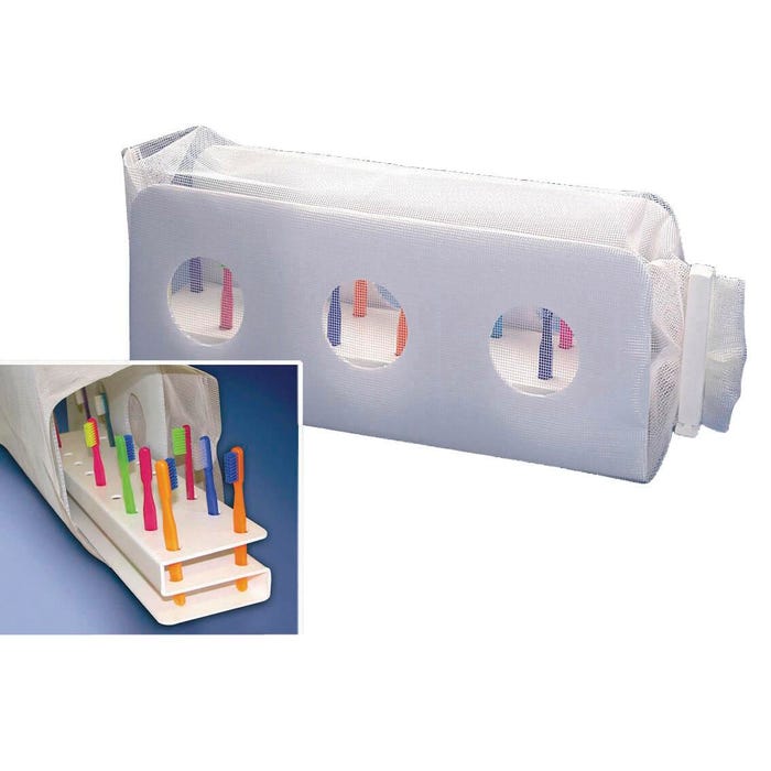 School Health Cover for Toothbrush Rack