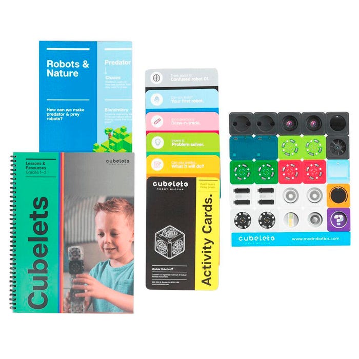 Cubelets Lesson Plan Bundle, LaunchPad Edition, Grades 1 to 3
