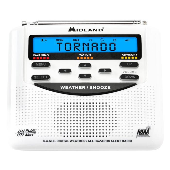 Midland WR120 NOAA Weather Alert Radio