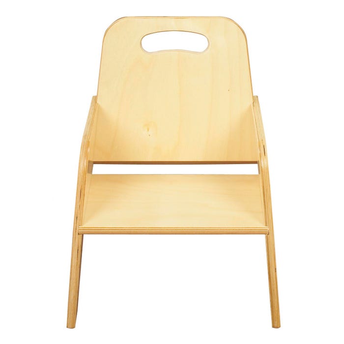 Childcraft Stacking Toddler Chair, Wooden, 7-Inch Seat Height