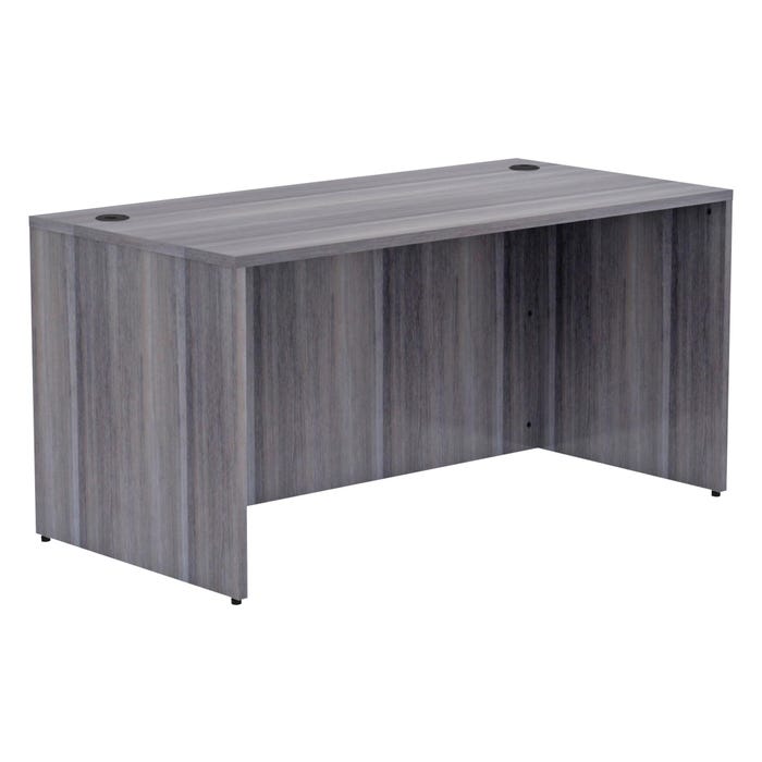 Classroom Select Laminate Rectangular Desk Shell, 59 x 29-1/2 x 29-1/2 Inches, Weathered Charcoal