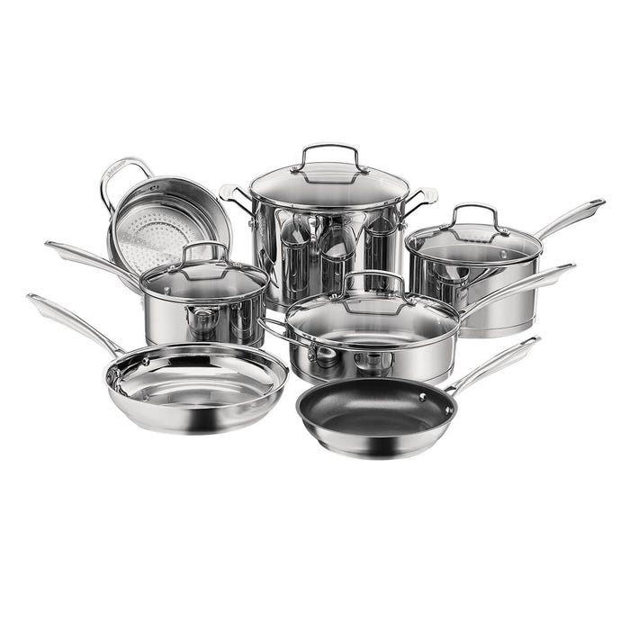 Cuisinart Professional Series Stainless Cookware, Set of 11