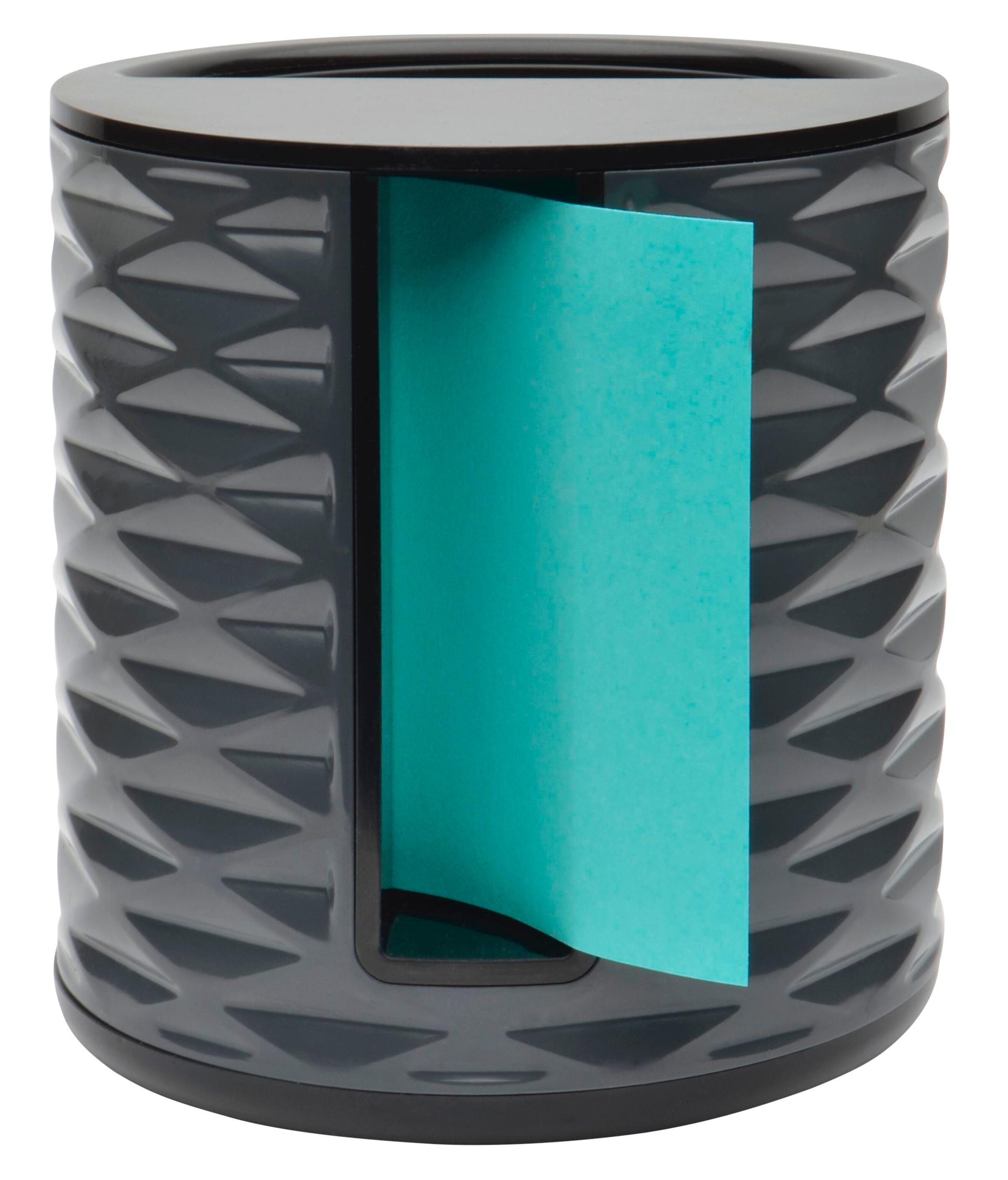 Post-it Note Vertical Dispenser for 3 x 3 Inches Notes, Black Top, Item Number 2005527