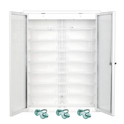 Sellstrom Germicidal Goggle Cabinet with 40 Goggles, Item Number 1489838