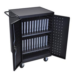 Luxor H Wilson Charging Cart, 31-1/8 x 21-1/8 x 40-1/8 Inches 1515310