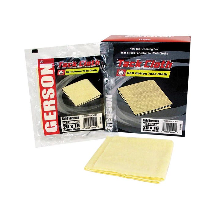 Gerson Deluxe High Tack Cloth, 24 x 20 Mesh, Cotton, Gold, Pack of 12