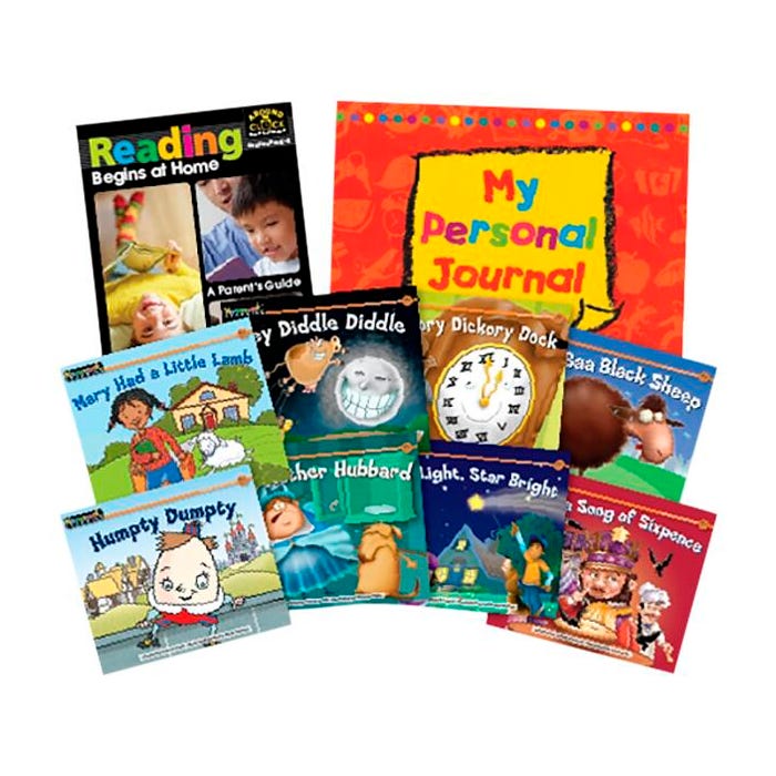 Newmark Learning Family Engagement Kit, Nursery Rhymes, Levels A-I
