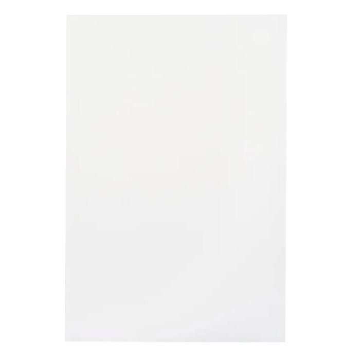 School Smart Folding Bristol Board, 24 x 36 Inches, White, Pack of 100