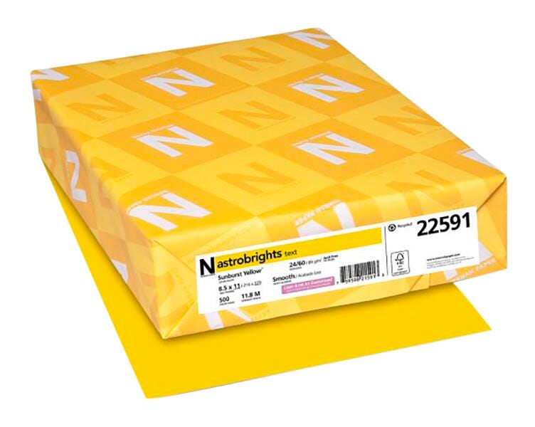 Colored Copy Paper, Item Number 1495108