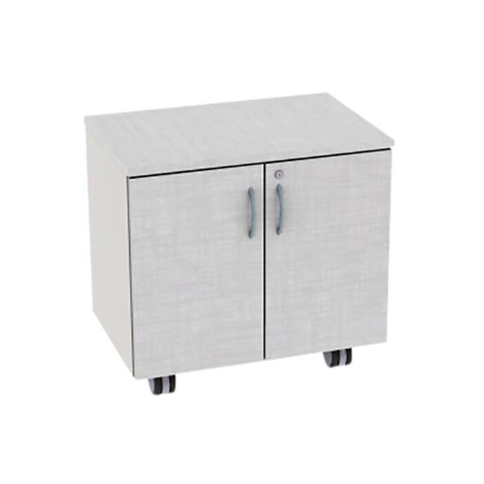 Fleetwood Designer 2.0 Cabinet, 2 Shelves, Locking Door, Magnetic Markerboard Back