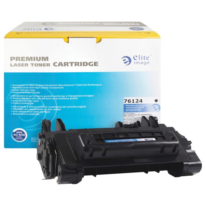 Elite Image Remanufactured Toner Cartridge, Alternative For HP 81A, Black