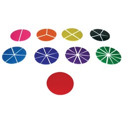 School Smart Fraction Circles, Set of 51 085131