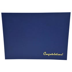 Achieve It! Congratulations Award Covers, Linen, Blue, Pack of 25, Item Number 2105103