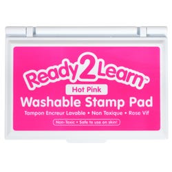 Ready2Learn Washable Stamp Pad, 3-7/8 x 2-3/4 x 5/8 Inches, Hot Pink, Item Number 2094721