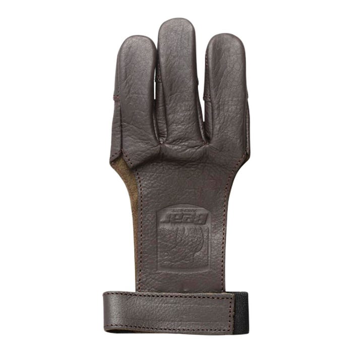 Bear Archery Leather Shooting Glove, XLarge, Brown