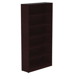 Classroom Select Laminate 6 Shelf Bookcase, 36 x 12 x 72 Inches, Espresso 2025341