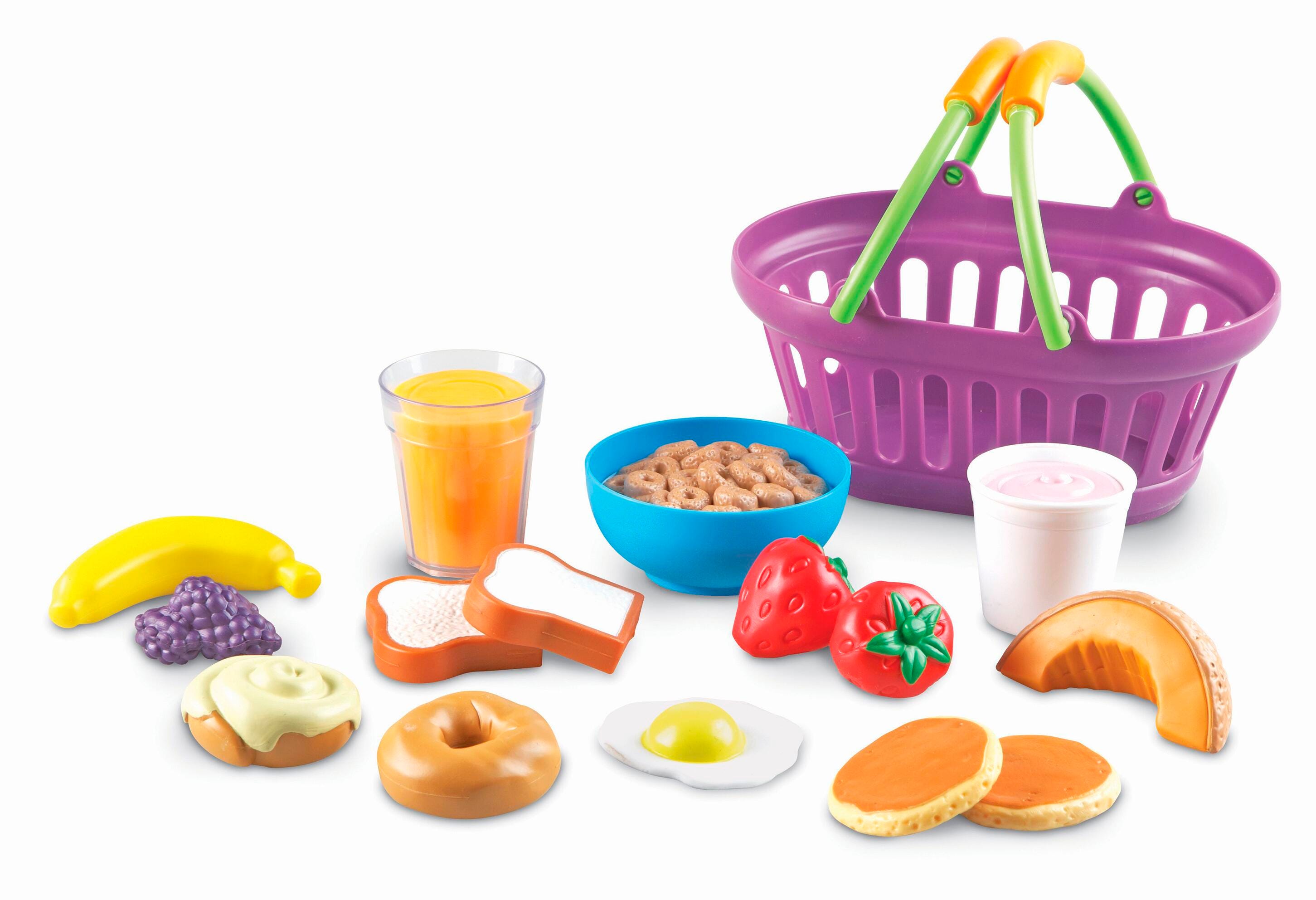 Learning Resources New Sprouts Breakfast Basket, 16 Pieces 1442705