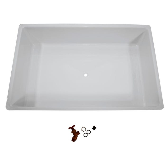 Childcraft Sand and Water Table Replacement Tub, 38-3/4 x 25-1/8 x 9 Inches, White