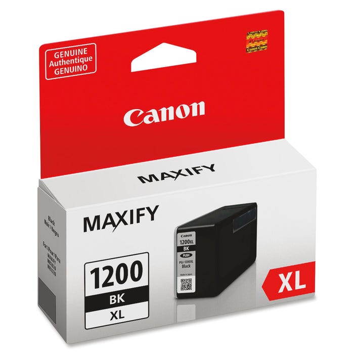 Canon Ink Tank Cartridge, PGI1200XLBK, Black
