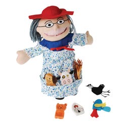 Marvel Education There Was an Old Lady Who Swallowed a Fly Puppet and Props, Set of 8 1599037