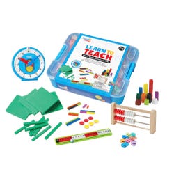 Hand2Mind Manipulatives Math Learn To Teach, Grades K to 5, Item Number 2097315